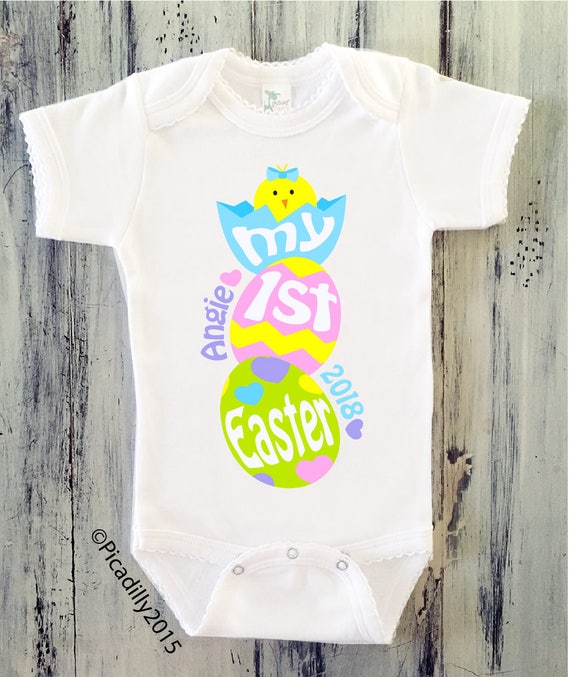 my first easter onesie girl