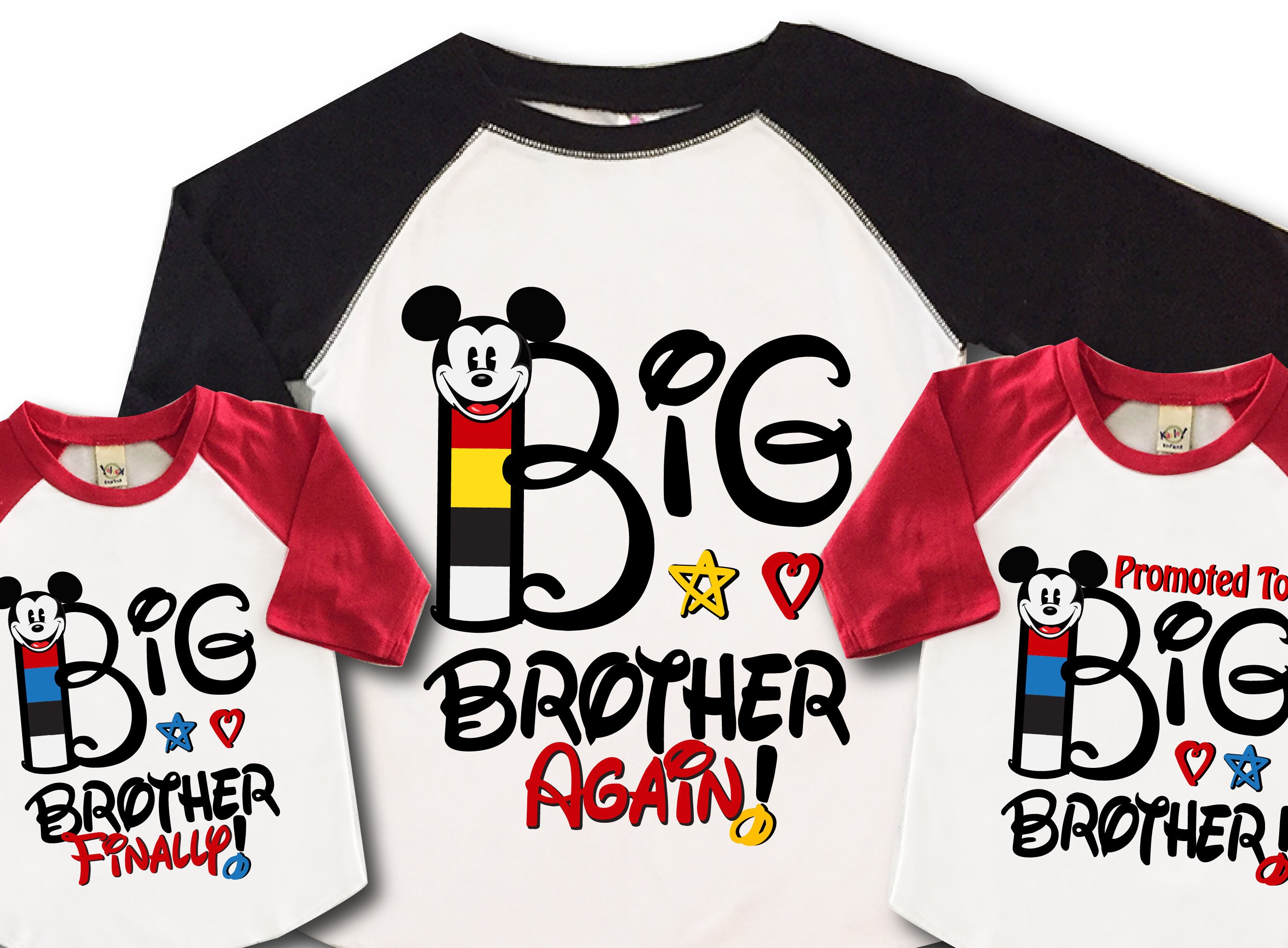 mickey mouse big brother shirt