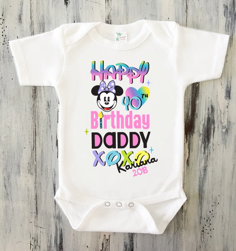 Daddys Little Girl Embroidered Baby Romper Babygrow Gift Personalised Daughter