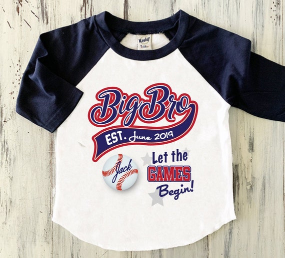 big brother baseball shirt