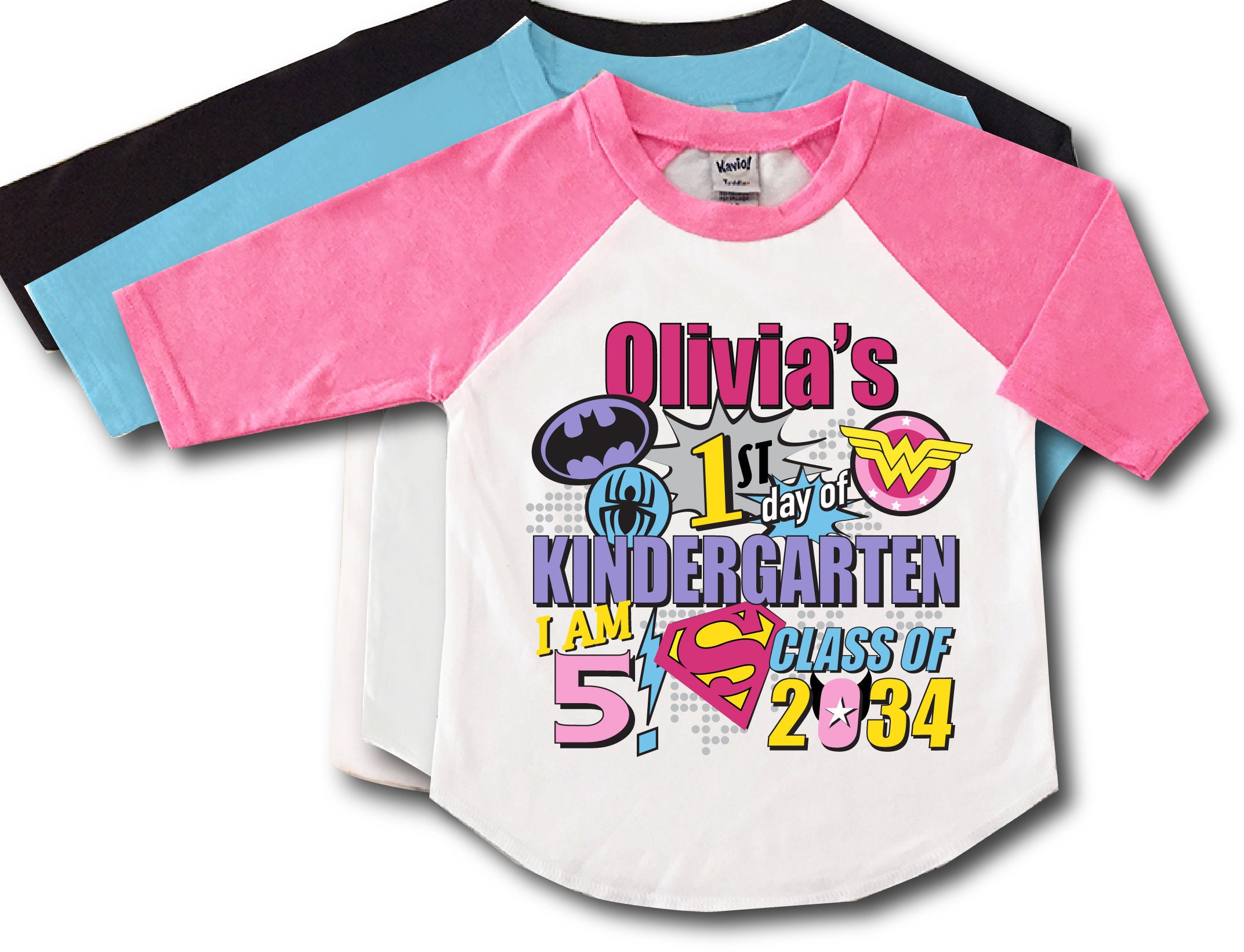 superhero kindergarten shirt