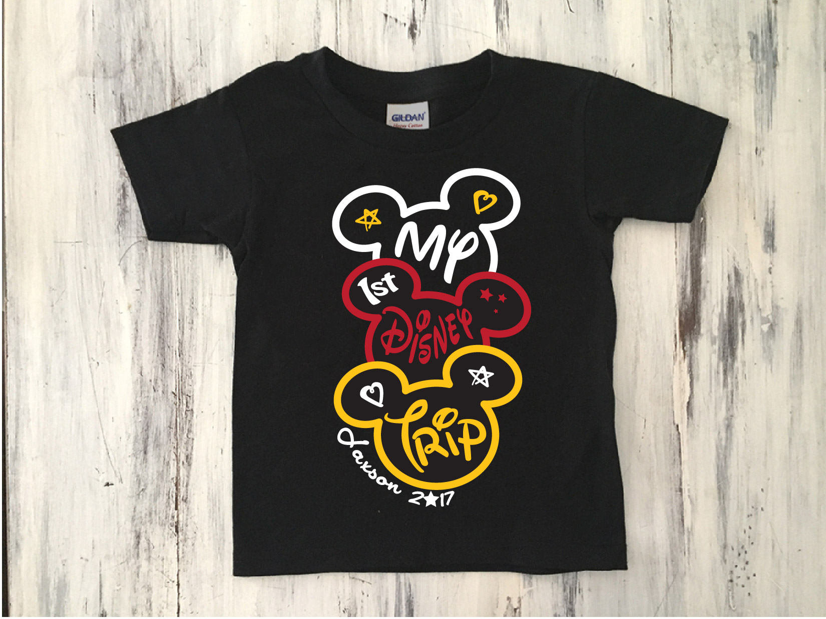 my first disney trip shirt toddler