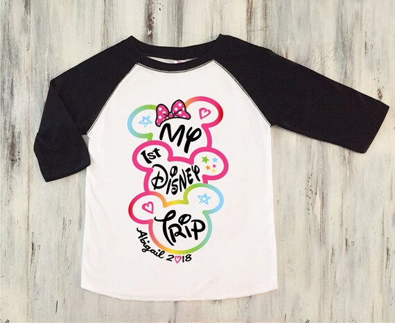 1st disney trip shirt