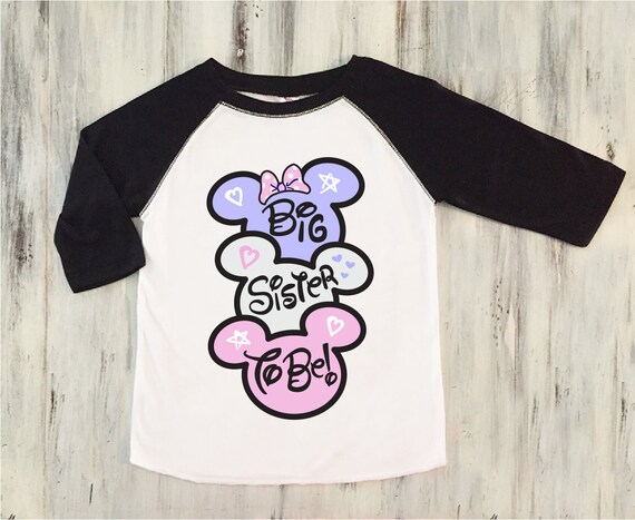 minnie mouse big sister shirt