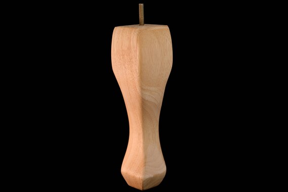 Queen Anne D Furniture Leg Feet Unfinished Wood Couch Chair Queen Anne D Furniture Leg Feet, 1 Unfinished Furniture