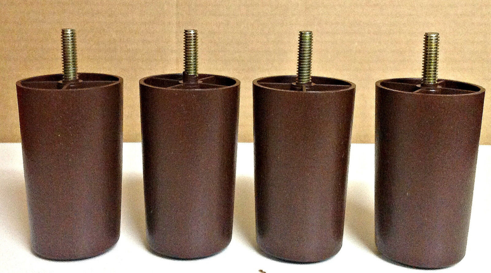 Furniture legs feet 3" plastic  chair sofa ottoman  couch legs (4 legs)