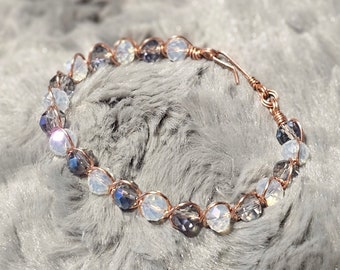 Crystal Glass Beaded Bracelet