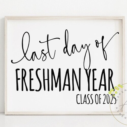 Editable Last Day of School Sign Printable Sign Personalized Etsy