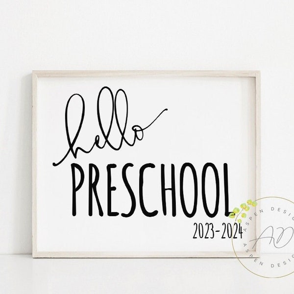 Preschool 2024 Etsy