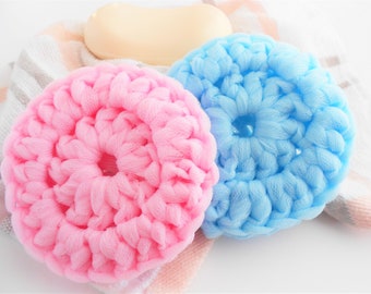 Scrubbies, Bath or Dish Scrubby, House Warming Gift for Wife, Wife Gift, Pamper Set, Bath Gift Set for Wife.