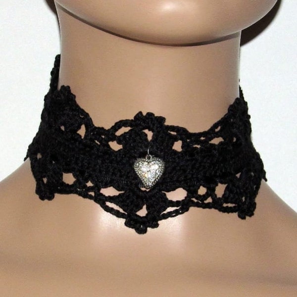Crochet Choker Etsy