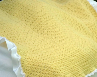 Crochet Baby Blanket Pattern: Easy Afghan & Throw Tutorial (PDF Download)