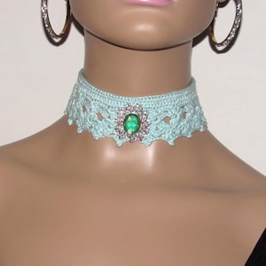 Crochet Lace Choker Pattern: Victorian Gothic Necklace (PDF Download)