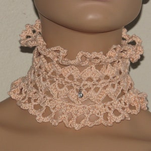 Crochet Lace Choker Pattern: Victorian Gothic Collar Necklace (PDF Pattern)