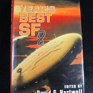 Year's Best Science Fiction 8 Hardcover, Free Shipping