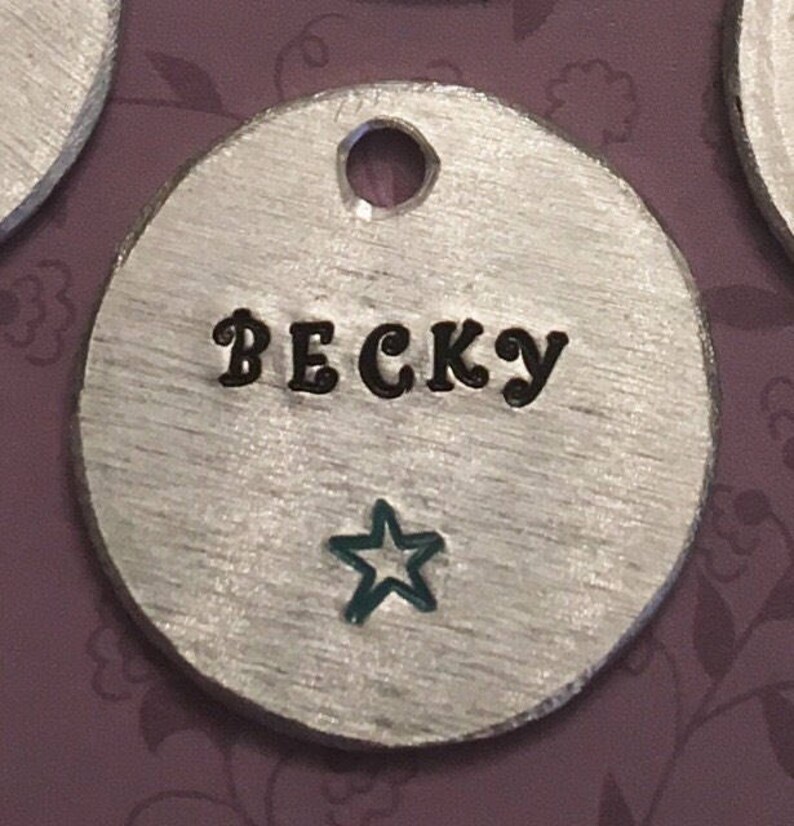 Scissor name tag scissor id personalised scissors scissor Etsy