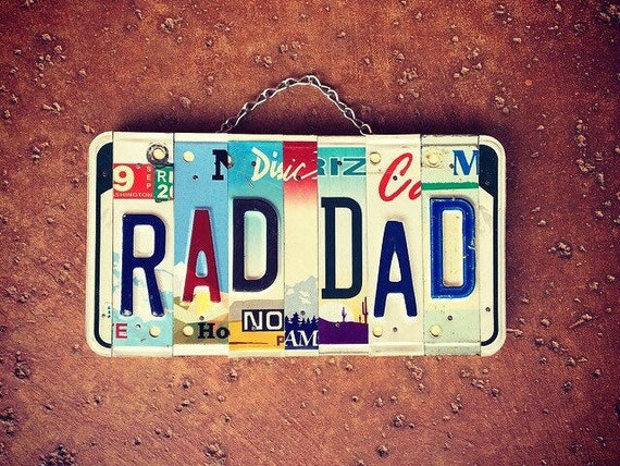 Dad Gift, Fathers Day Gift, License Plate Art Sign, Dad Birthday Gift, Garage Sign, Quarantine Fathers Day, Personalized Signs, Gift For Dad