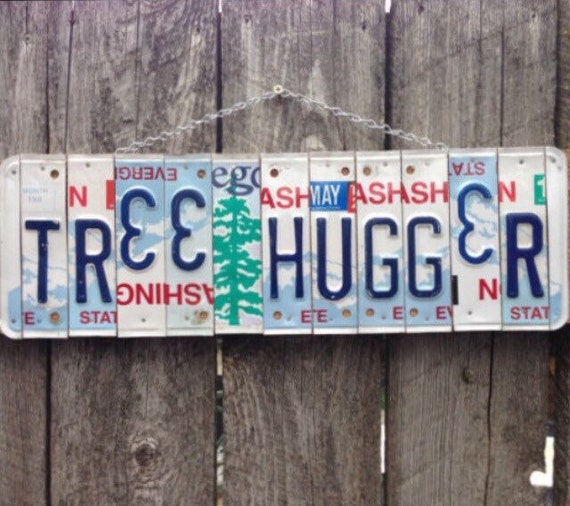 Recycled. License Plate. Room Decor. Sign. Wall hanging. Custom Name. Handmade.Family name. door hanging.