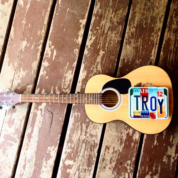 License plate art. Boy. Teen. Music. License plate. Handmade. Garage. sign. Mancave