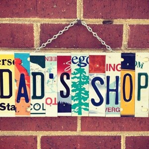 Gift for Dad, Dads Gift, Garage Sign, Garage Decor, Fathers Day Gift, Mens Birthday, Mancave Sign