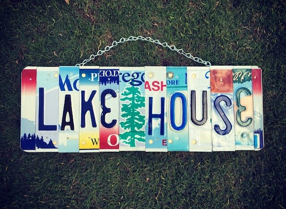 Lake House Sign. Housewarming Gift. Lake House Decor. Lake House  Gift. Lake House Wall Art. Lake House Decorations. Lake House Art.