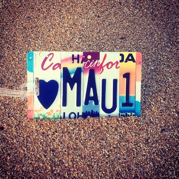Hawaii Luggage Tag Etsy