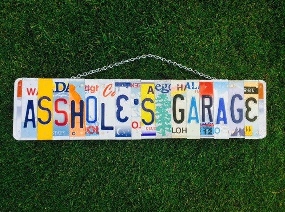 Mature, Over the Hill Gift, Gag Gift for Dad, License Plate Sign, Garage Decor, Funny Gift For Him. Recycled Art, Gift for Brother