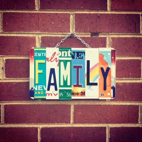 Family Sign, Family Gift, Mother's Day Gift, Long Distance Gift, Gift for Family, Family Gift.