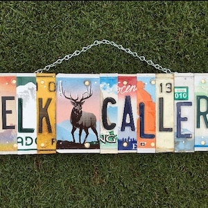 Hunter Gifts, Hunter Sign, Fathers Day Gift, Gift for Hunter, Elk
