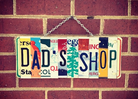 Gift for Dad, Dads Gift, Garage Sign, Garage Decor, Fathers Day Gift, Mens Birthday, Mancave Sign