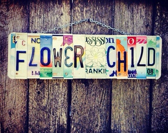 Flower Child Sign, Christmas Gift for Hippies, Bohemian Gifts, Hippie Room Decor, Gifts for Teens. Room Decor, Hippie Art.