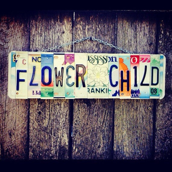 Flower Child Sign, Christmas Gift for Hippies, Bohemian Gifts, Hippie Room Decor, Gifts for Teens. Room Decor, Hippie Art.