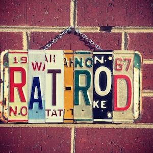 Rat Rod, Rat Rod Decor, Rat Rod Art, Fathers Day Gift, Gift for Men, Garage Decor, Car Decor, Car Stuff