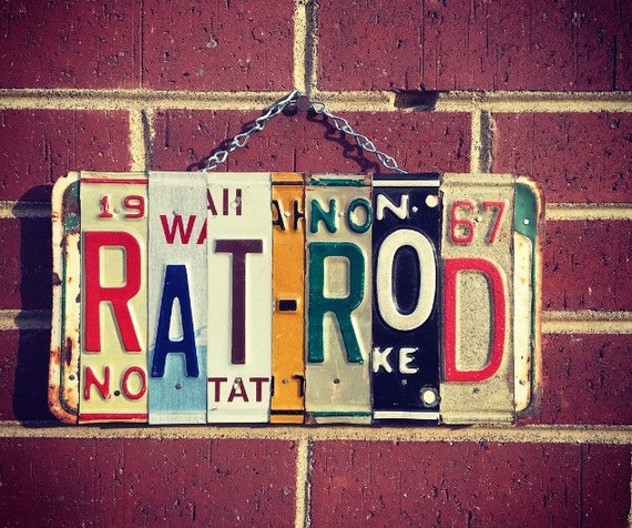 Rat Rod, Rat Rod Decor, Rat Rod Art, Fathers Day Gift, Gift for Men, Garage Decor, Car Decor, Car Stuff