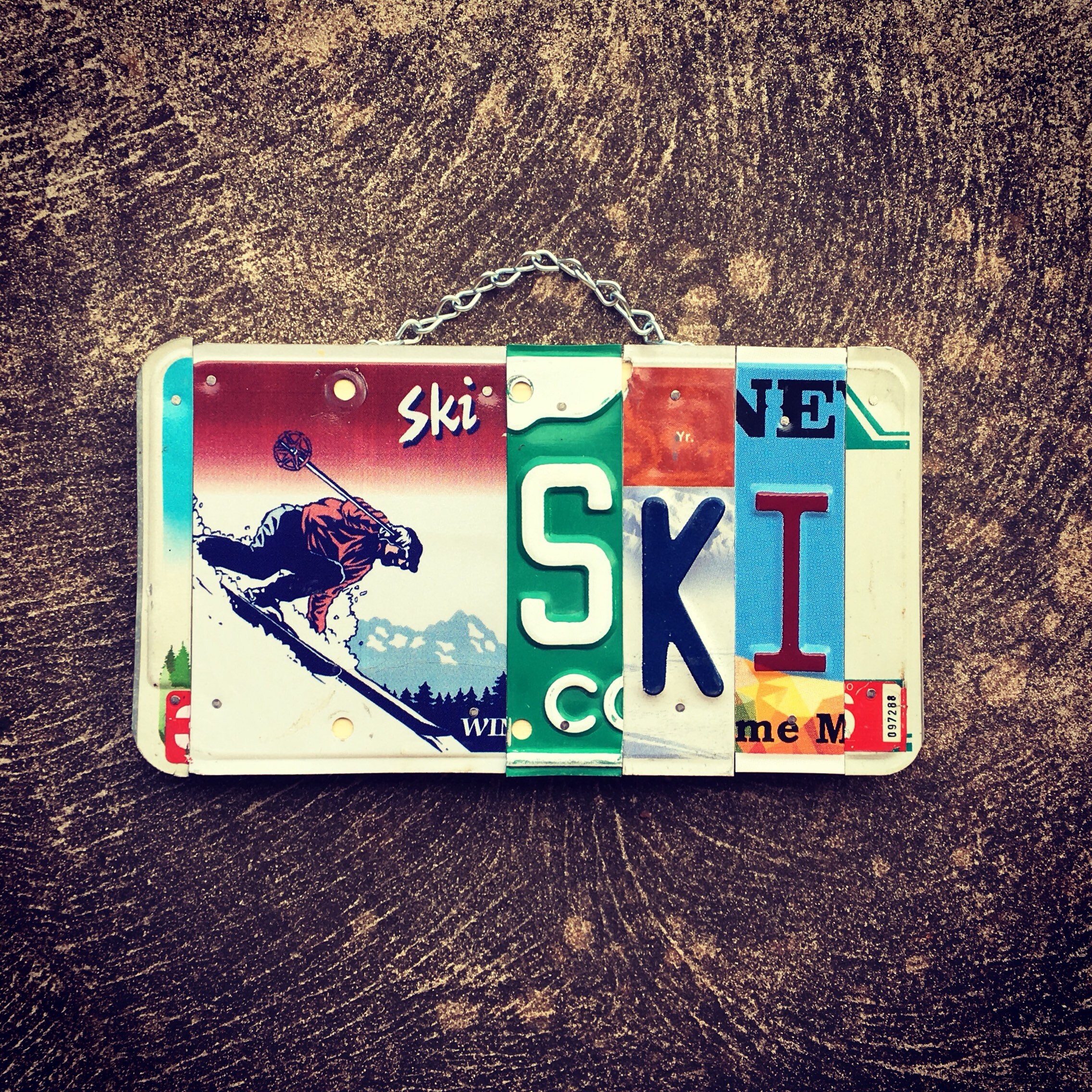 Gift For Skier Ski Gifts Ski Decor Ski Sign Ski Art Ski Cabin