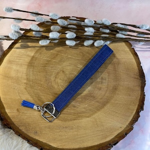 Stoffen sleutelhanger, sleutelhanger, polsbandje, Matchy {Denime Style } | Sleutelhanger polsbandje, polsbandje {Jeans Style} Mode Mode