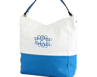 Rustic Satchel w Contrast Handles and Removable StrapTravel Bag Personalized Monogrammed Dance Bag Thank You Gift Cheerleader Bag