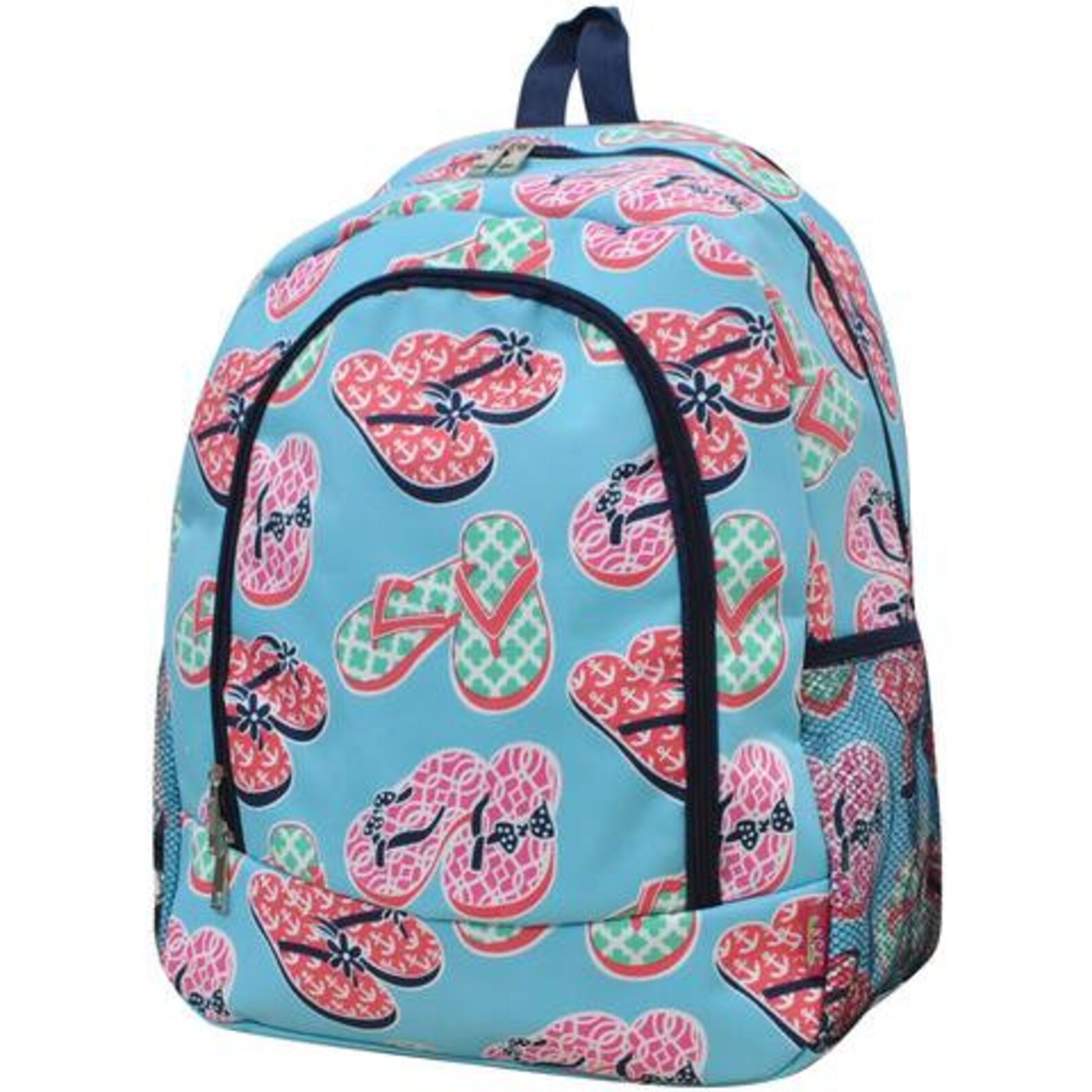 Flip Flop Backpack Personalized Backpack Monogrammed Etsy