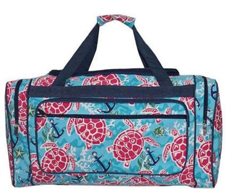 turtle duffle bag