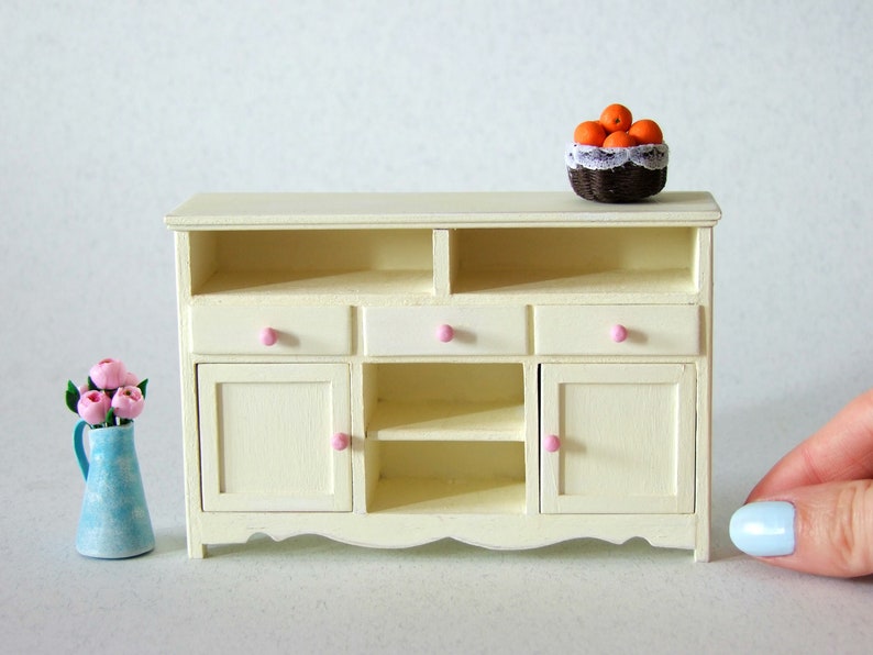 Dollhouse Miniature Kitchen 112 Scale Furniture Etsy