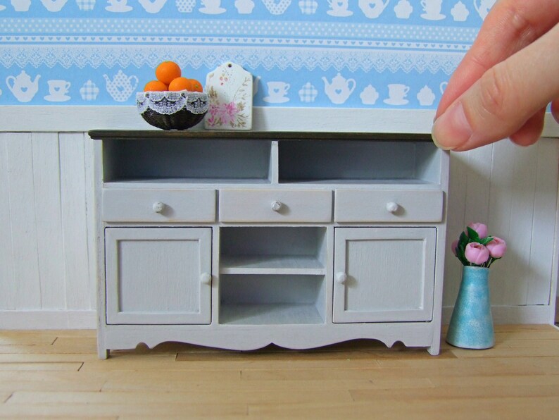 Dollhouse Miniature Kitchen 112 Scale Furniture Etsy