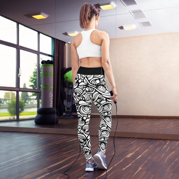 Yoga Leggings Workout Trousers Bright 