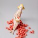 Stoneware Sculpture "The Fruit and the Apples" Handmade Ceramic Figures by Murtiga
