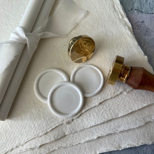 Solid  / Self Adhesive Wax Seal / Choice of Colours / Wax Seal Stamp / Wax Seal Stickers  / Wax Stamp / Sealing Wax / Envelope Seal /