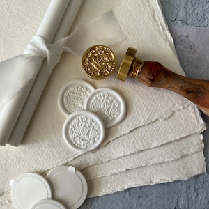 Love / Self Adhesive Wax Seal / Choice of Colours / Stars Wax Seal / Wax Seal Stickers  / Wax Stamp / Sealing Wax / Envelope Seal /