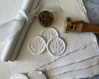 With Love / Self Adhesive Wax Seal / Choice of Colours / Wax Seal / Wax Seal Stickers  / Wax Stamp / Sealing Wax / Envelope Seal /