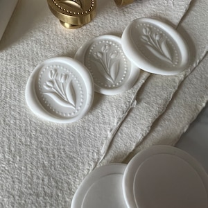Tulip Flower 3D Wax Seal / Zelfklevende Wax Seal / Keuze uit kleuren / Wax Seal / Wax Seal Stickers / Sealing Wax / Envelop Seal