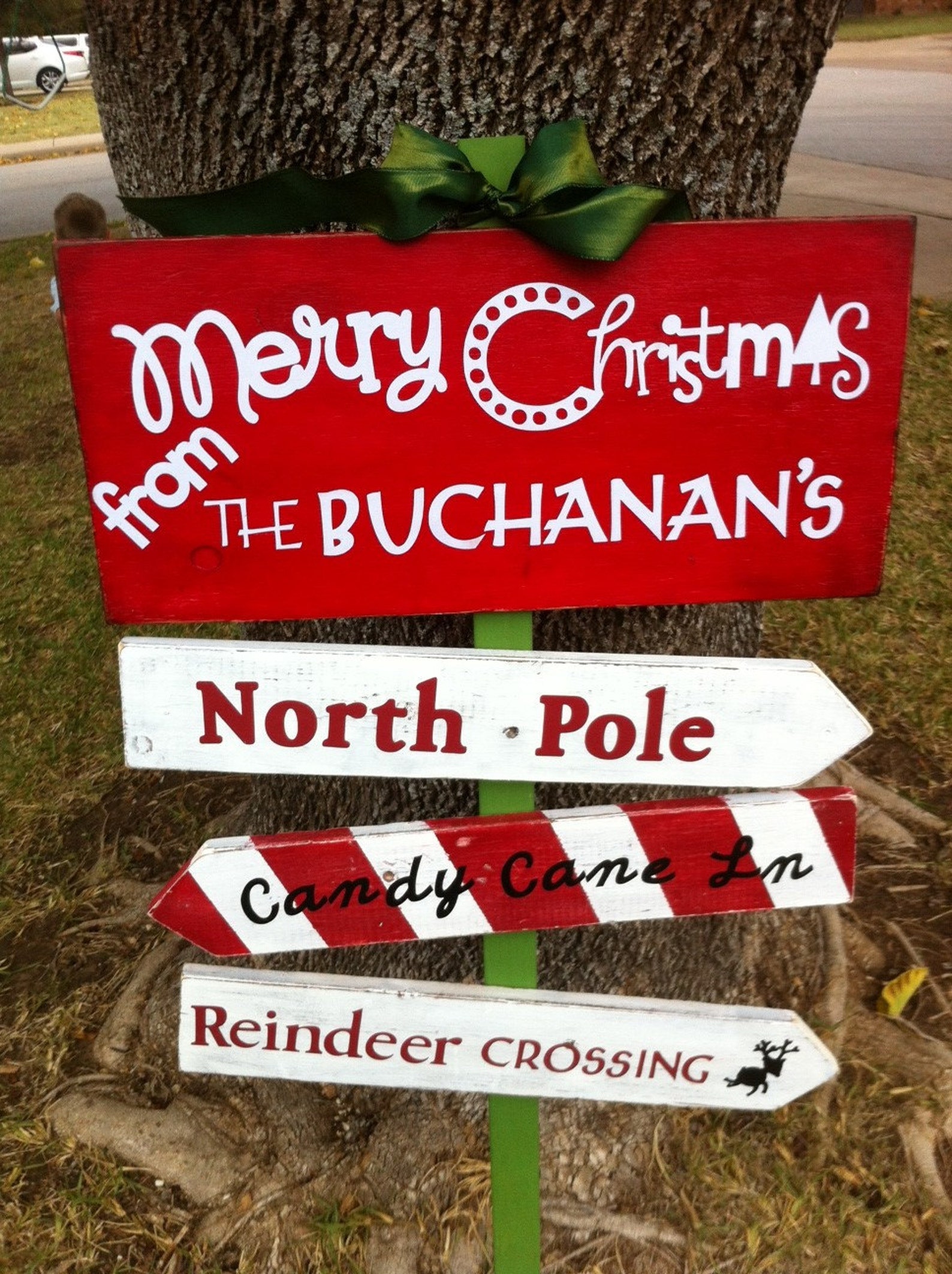 Merry Christmas yard sign  Etsy
