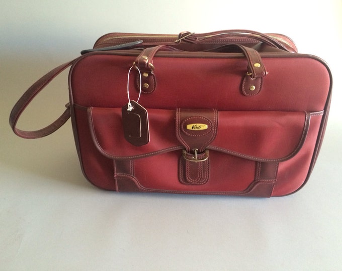 Vintage Verdi Luggage Suitcase Etsy
