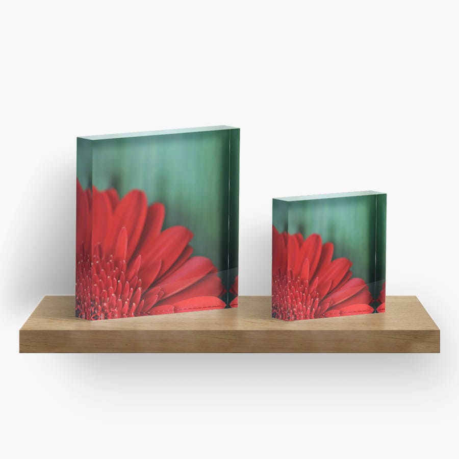 Figurine Fleur En Verre D'Okinawa - Shelf Sitter Décoratif, Neuf